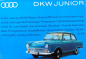 Preview: DKW F11 Junior Modellprogramm 1961 Automobilprospekt (10334)